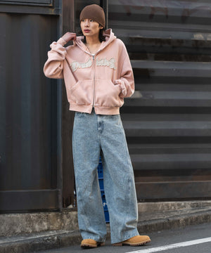 デニム淡 モデル：182cm L着用