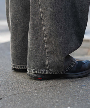 カバーフィットバルーンデニムパンツ