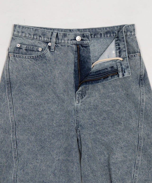 カバーフィットバルーンデニムパンツ