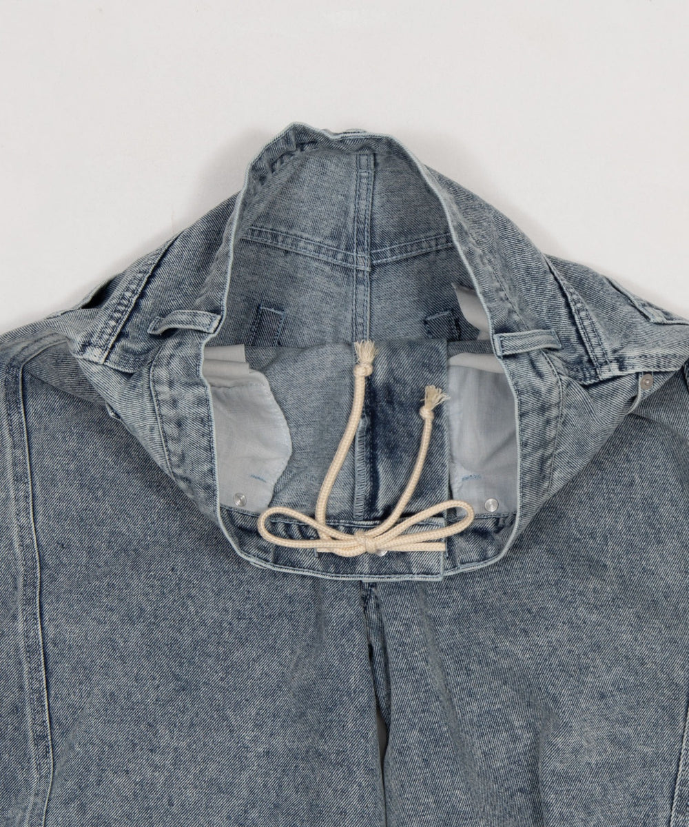 カバーフィットバルーンデニムパンツ