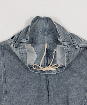 カバーフィットバルーンデニムパンツ