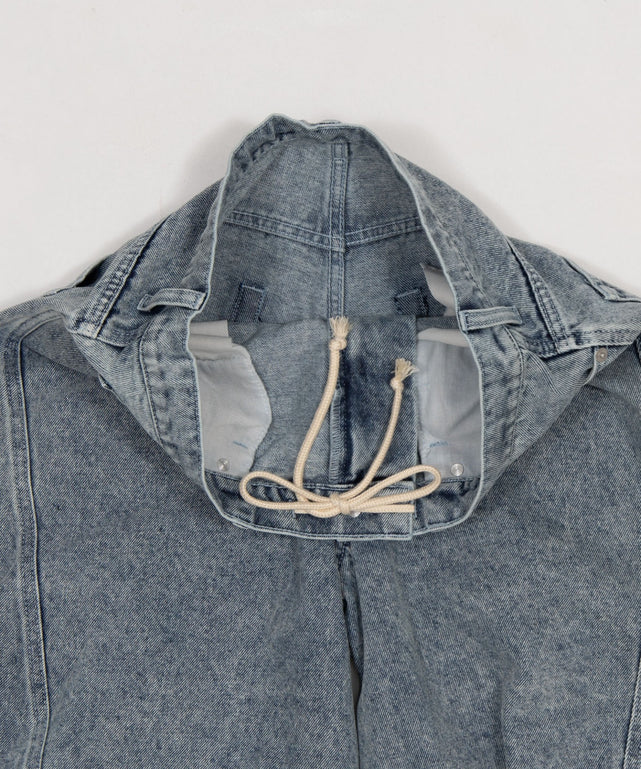 カバーフィットバルーンデニムパンツ