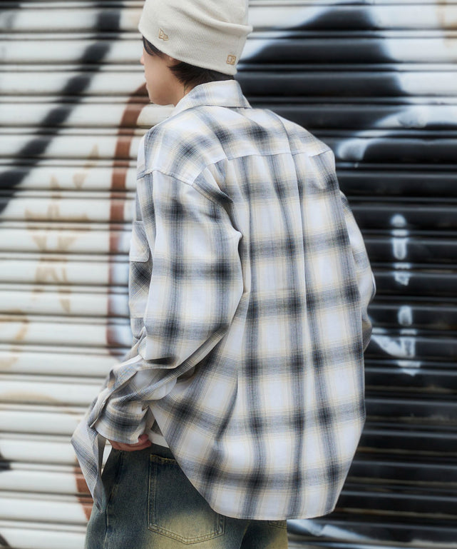 柄2　モデル：175cm L着用