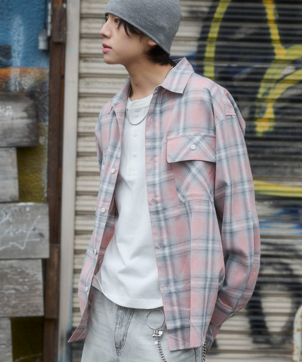 柄3　モデル：175cm L着用