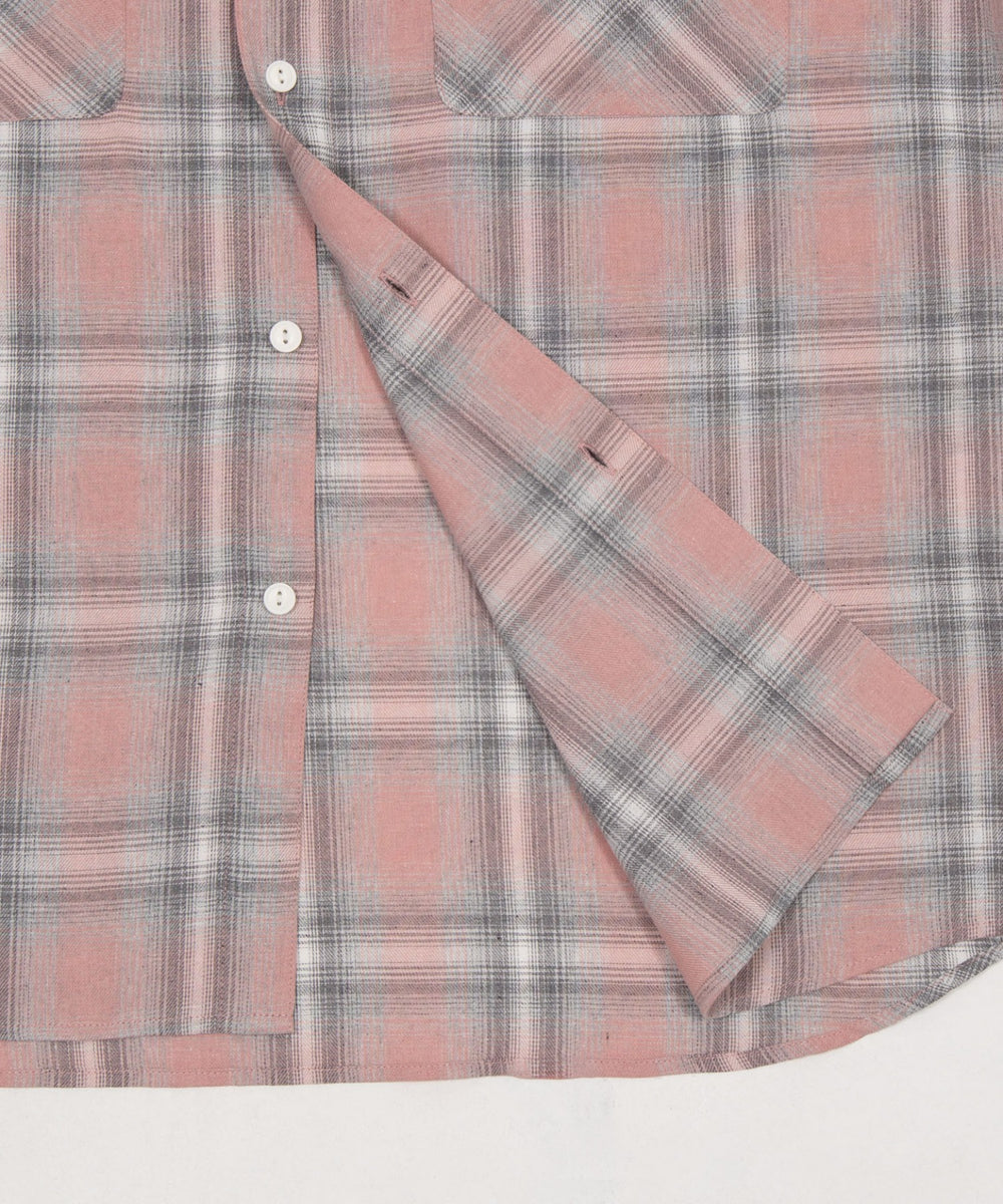 オンブレチェックシャツ（LS）