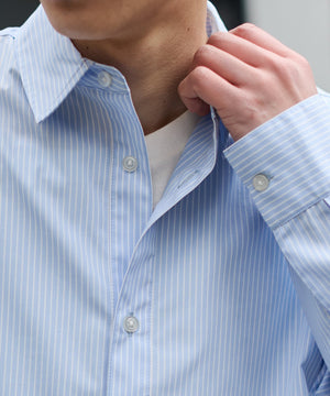 クロップドブロードシャツ