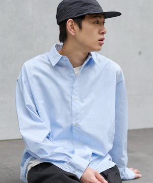 ブルーストライプ モデル：181cm L着用