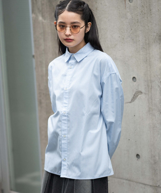 ブルーストライプ モデル：160cm M着用