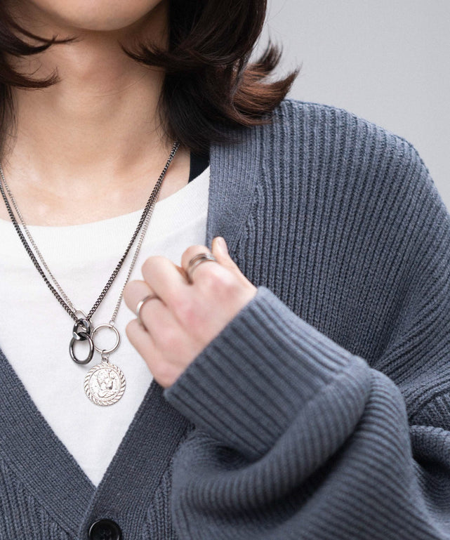 クロップドカーディガン