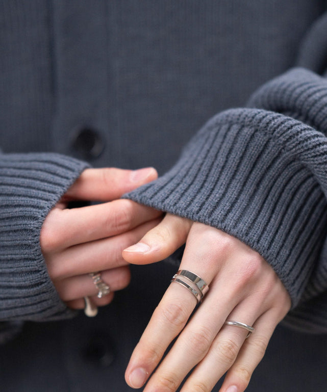 クロップドカーディガン