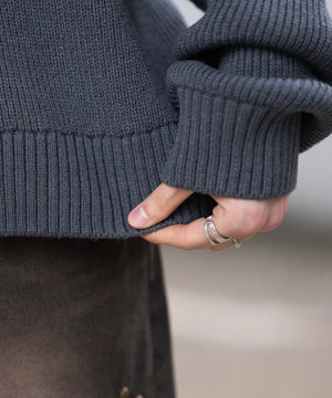 クロップドカーディガン