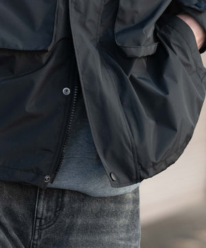 フードシェルブルゾン