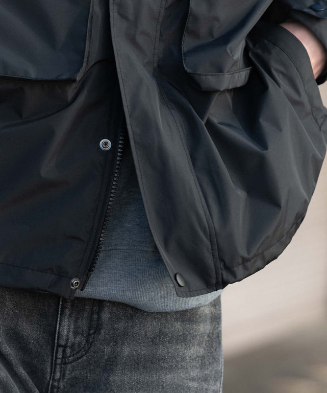 フードシェルブルゾン