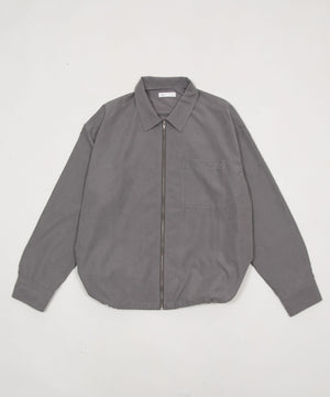 フェイクスウェードシャツジャケット