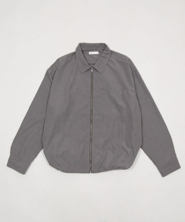 フェイクスウェードシャツジャケット