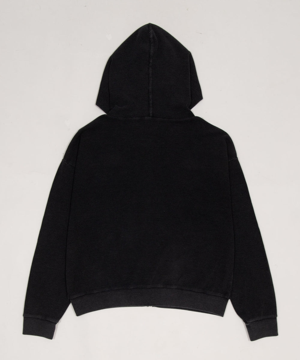 ワッフルZIPパーカー