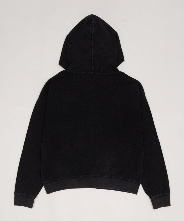 ワッフルZIPパーカー