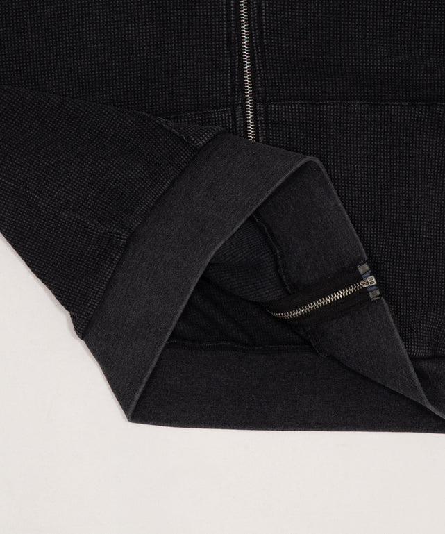 ワッフルZIPパーカー