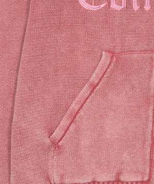 ブリーチニットグラフィックZIPパーカー