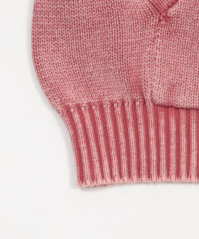 ブリーチニットグラフィックZIPパーカー