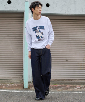 アッシュグレー モデル：181cm L着用