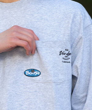 ポケット刺繍BIG　T（LS）