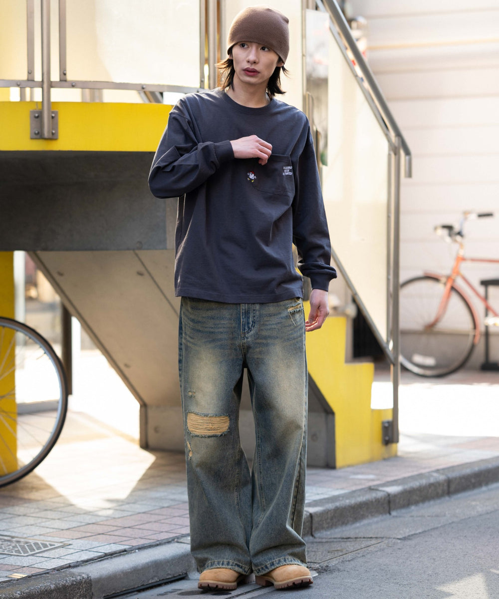 スミクロ モデル：182cm L着用