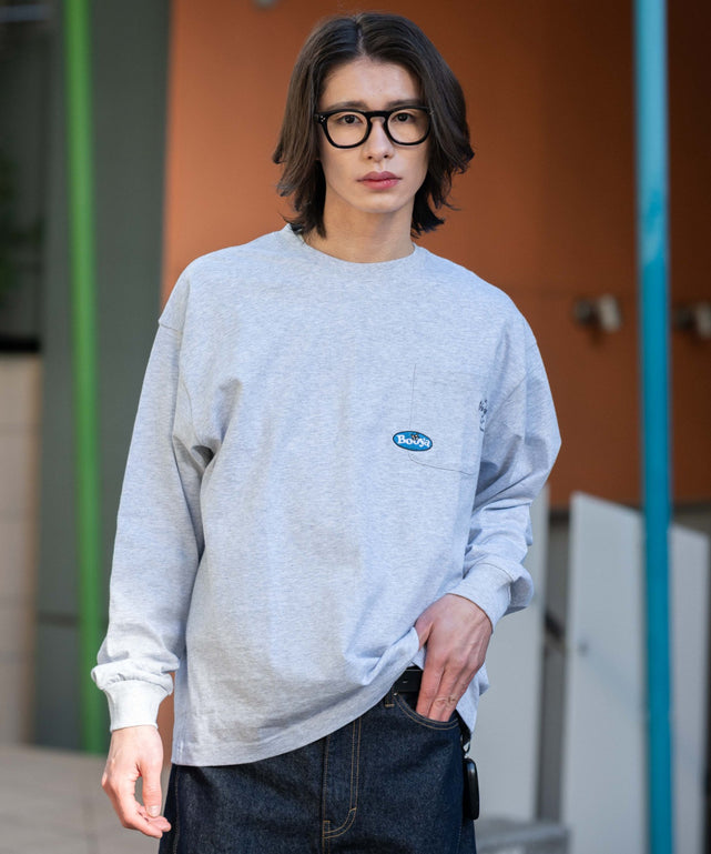 アッシュグレー モデル：182cm L着用