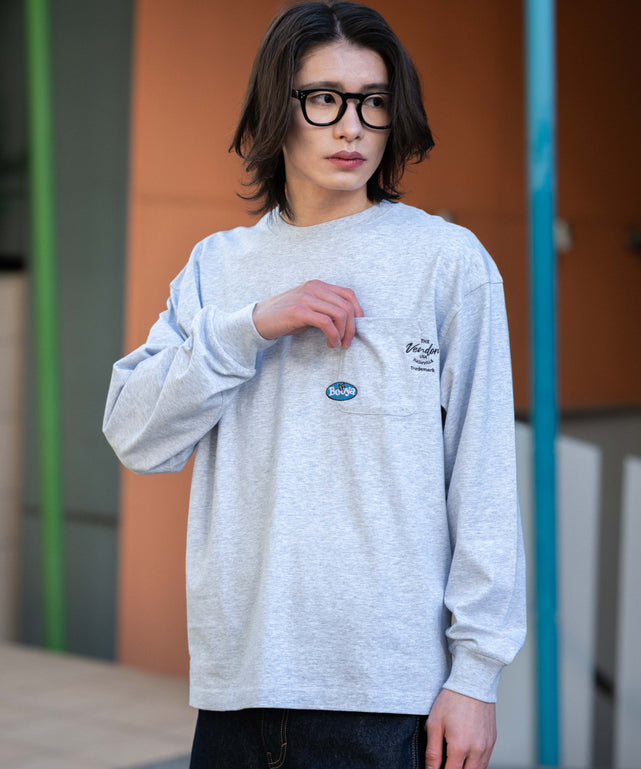 アッシュグレー モデル：182cm L着用