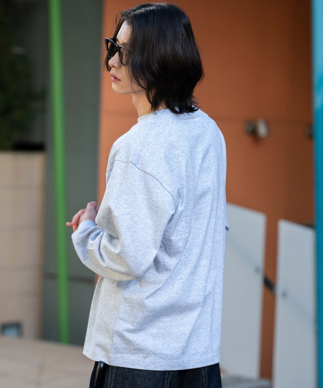 アッシュグレー モデル：182cm L着用