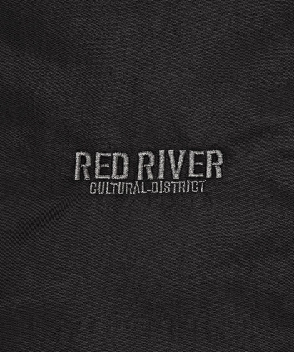 ピグメントロゴフードブルゾン