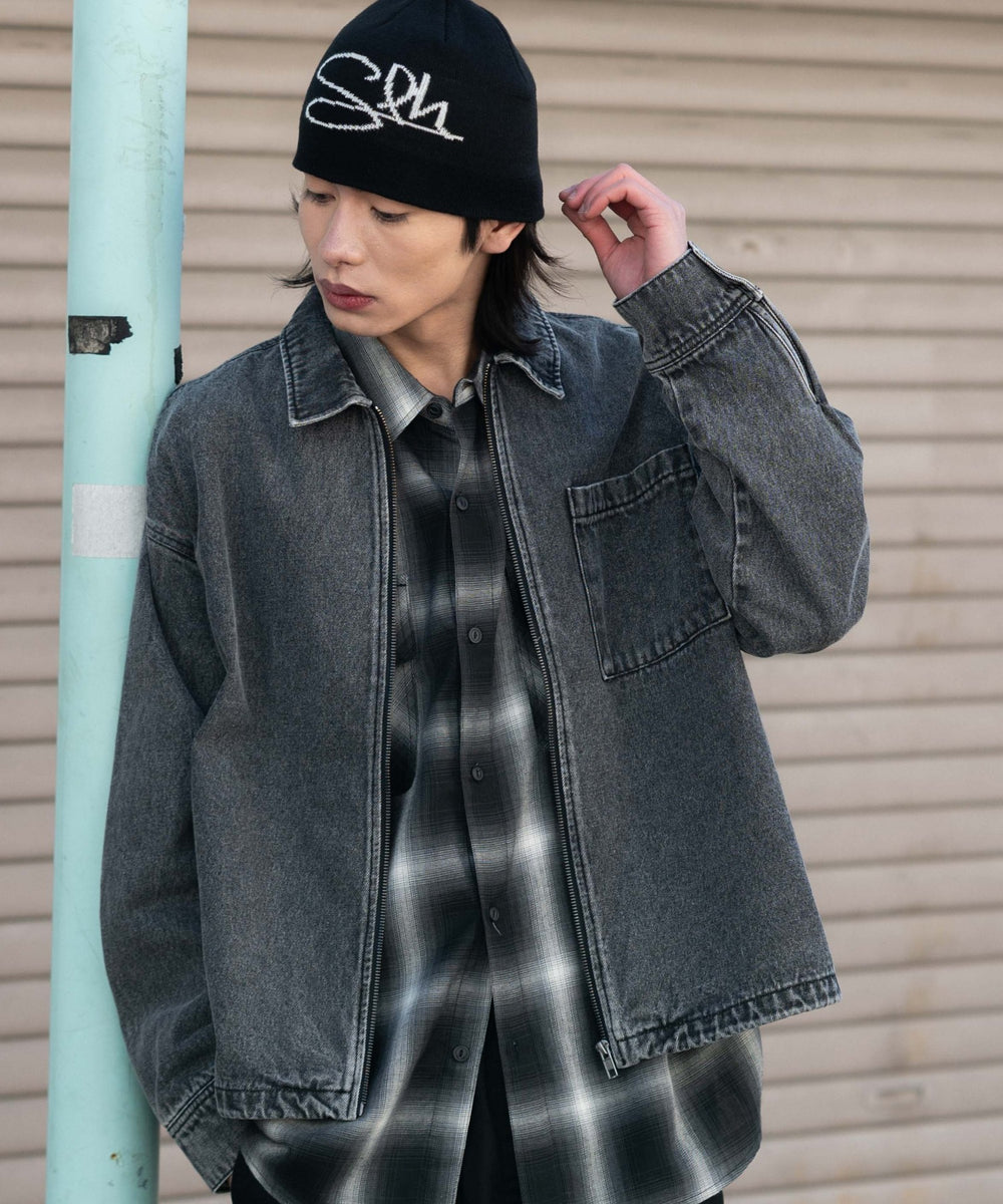 デニムブラックソノタ モデル：182cm L着用