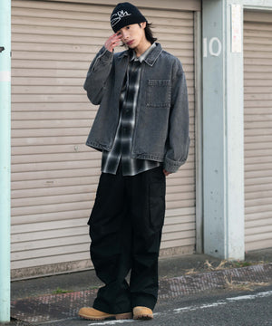 デニムブラックソノタ モデル：182cm L着用