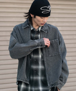 デニムブラックソノタ モデル：182cm L着用