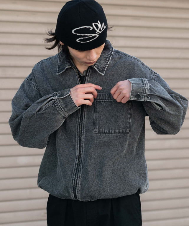 デニムブラックソノタ モデル：182cm L着用