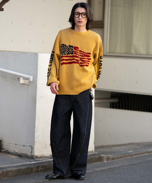 イエロー モデル：182cm L着用