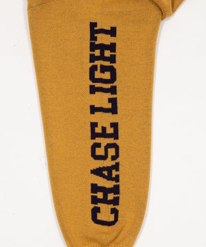 スリーブロゴニットプルオーバー