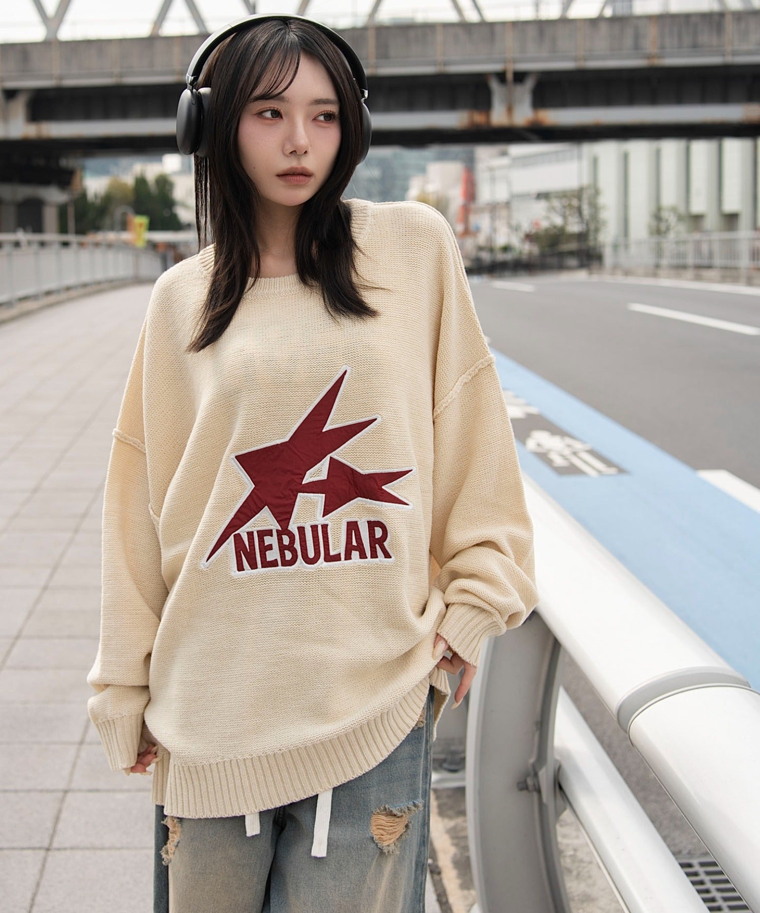 サテンワッペンニットプルオーバー｜WEGO（ウィゴー） – WEGO ONLINE STORE