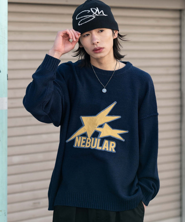 ネイビー モデル：182cm L着用