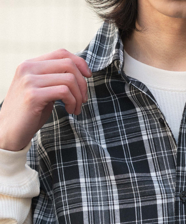アンサンブルチェックシャツ（LS）