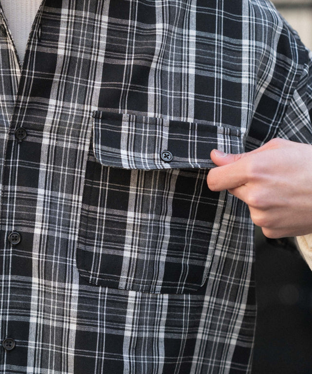 アンサンブルチェックシャツ（LS）