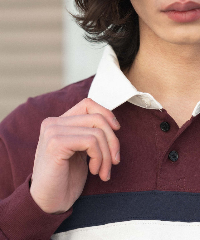 ステッチロゴラガーシャツ