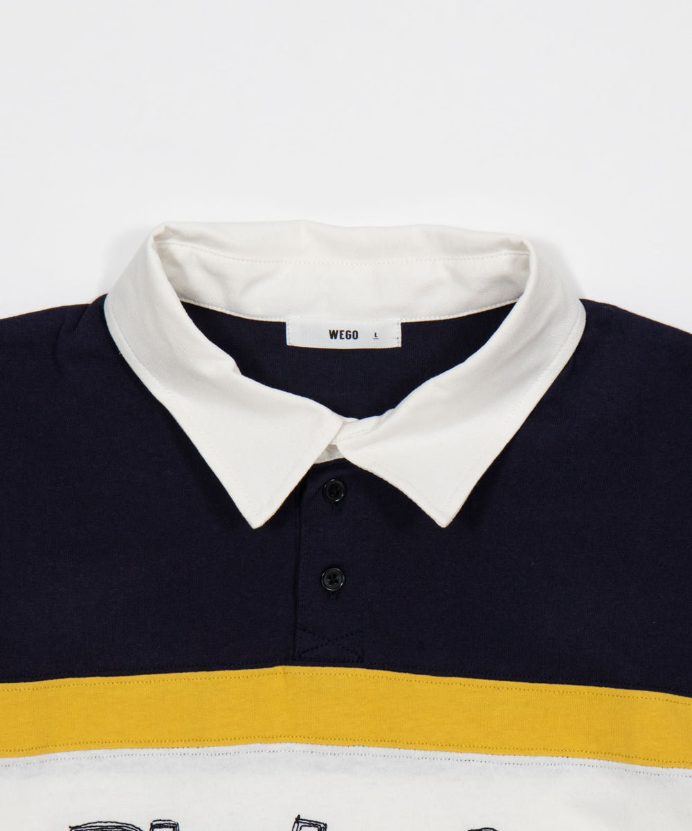 ステッチロゴラガーシャツ