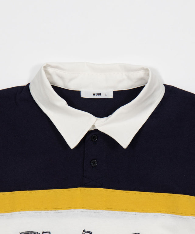 ステッチロゴラガーシャツ