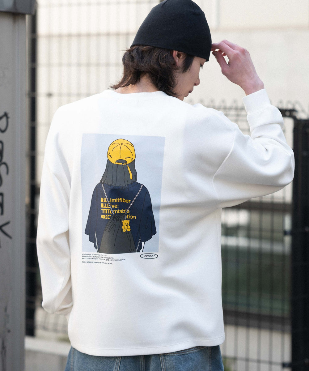 ホワイト モデル：182cm L着用