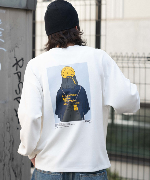 ホワイト モデル：182cm L着用