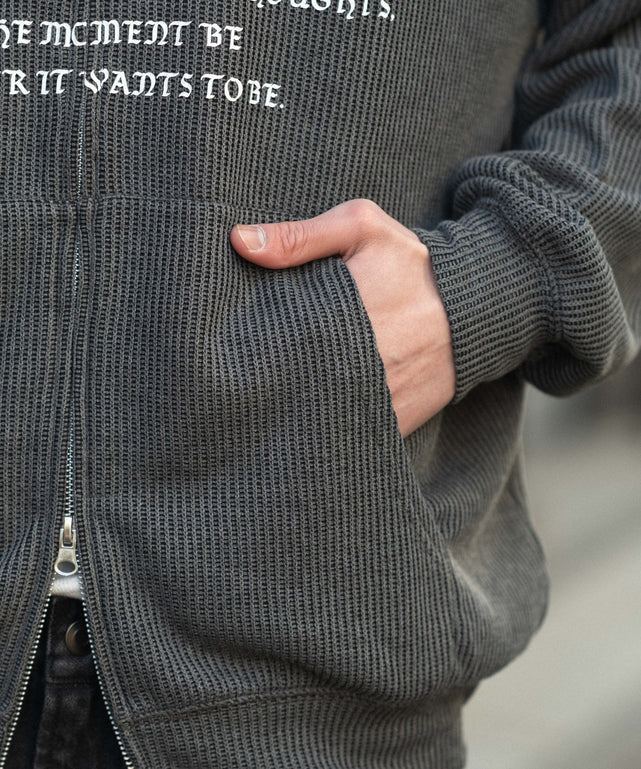 メッシュZIPパーカー