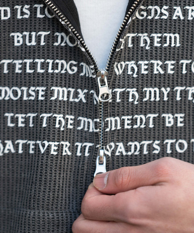 メッシュZIPパーカー