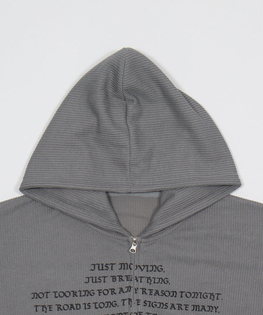 メッシュZIPパーカー