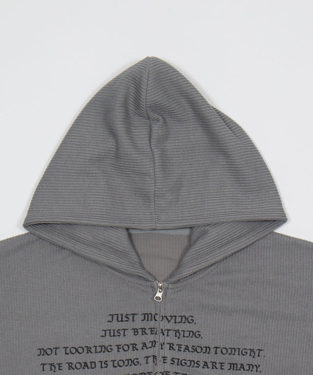 メッシュZIPパーカー